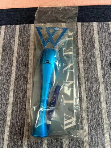 WINNER 응원봉 파란색 사용설명서 포함