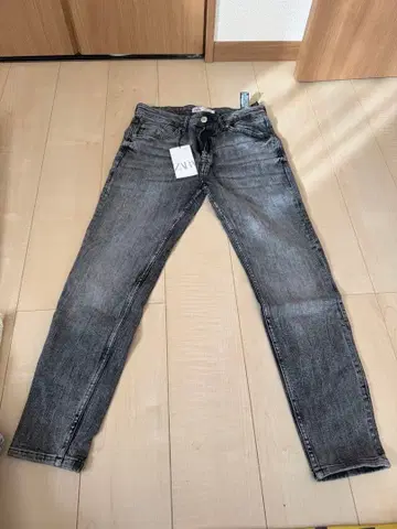 미사용 새상품 ZARA 남성용 스키니 데님 40