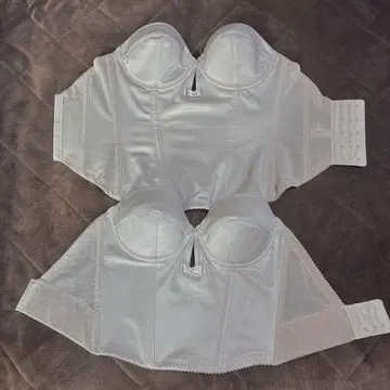 Bridal bloom 뷔스티에 2점 거들 1점 세트 C65 M