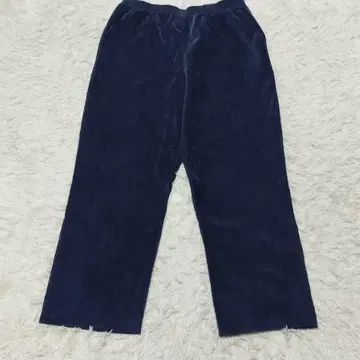 코듀로이 이지 팬츠 S~M 네이비 남녀 공용