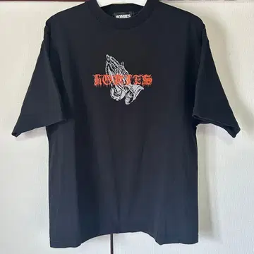 HOMIES 프린트 T셔츠 블랙