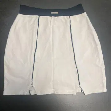 LIP SERVICE 화이트 타이트 스커트