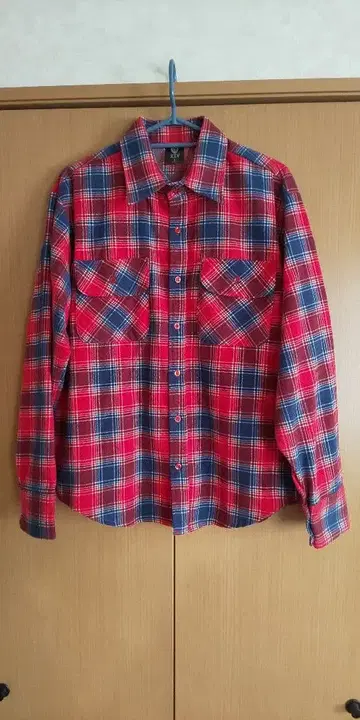 B'z 이나바 코시 착용 모델 JAP THE RIPPER 플란넬 셔츠 L