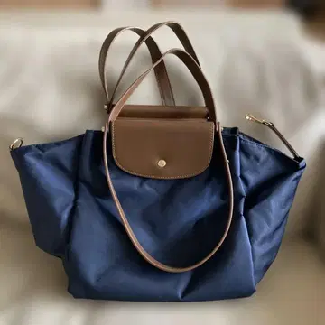 SHIPS 네이비 토트백