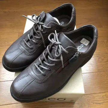 [새상품급] 에코 24cm 겨울 가죽 사이드 지퍼 신발 박스 있음