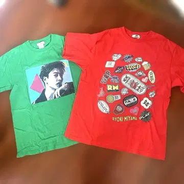 미야마 료키 티셔츠 2장 세트 BE:FIRST RYOKI