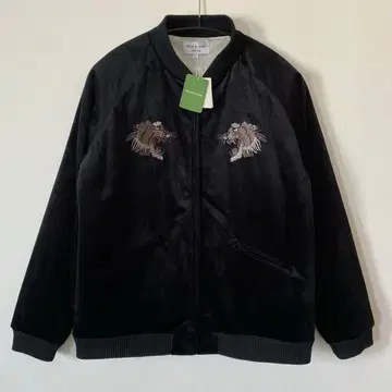 새상품 택 포함 FREAK'S STORE 벨로아 스카잔 블랙 L