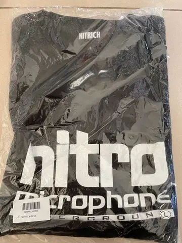 새상품 NITRO MICROPHONE UNDERGROUND 티셔츠