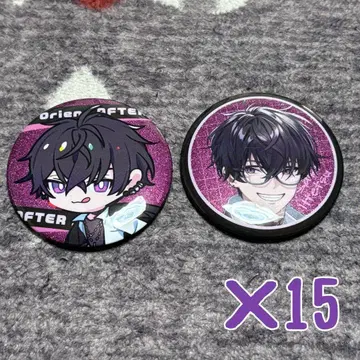 방과후 오리엔스 사에키 잇테츠 캔뱃지 세트