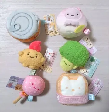 새상품 타베모노 왕국 스밋코 마켓 허벅지 테노리 봉제 인형 아게다마 대원