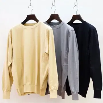 Auralee 오라리 HIGH GAUGE SWEAT 맨투맨