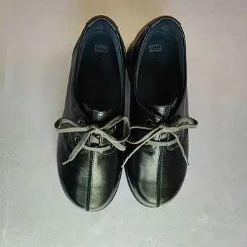 새상품/새상품급 천연 가죽 레이스업 컴포트 슈즈 (일본제)