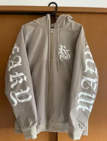 아담스 저글러 RTEG 베이지 후드 부착 나일론 자켓