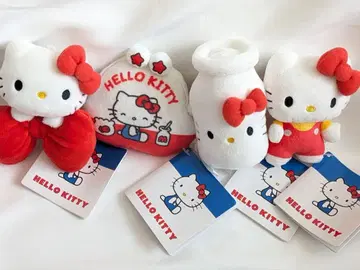 헬로키티 마스코트 헬로키티 컬렉션 4종 세트