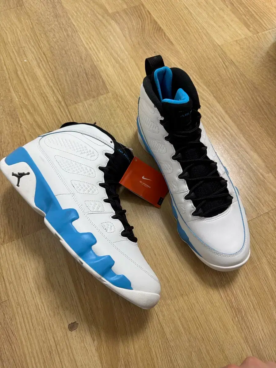 [300 New Product] Nike Air Jordan 9 Retro UNC Powder Blue NACOTAP