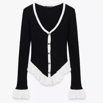 zara 대비 프릴 자켓