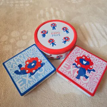 먀쿠먀쿠 오사카 만박 EXPO 2025 캔 세트 대소