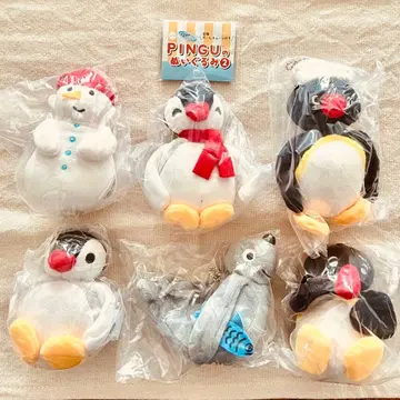 [전 6종 컴프 세트] PINGU 봉제 인형 2