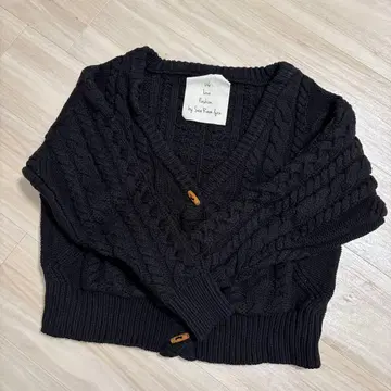 Sea Room Lynn 블랙 가디건 프리 사이즈