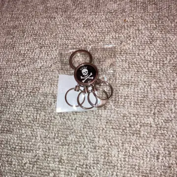 미셸 건 엘리펀트 TMGE 스컬 로고 키링