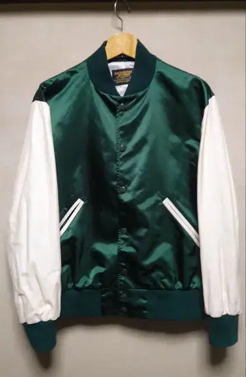 SKOOKUM EDIFICE 별주 오버 사이즈 바시티 자켓