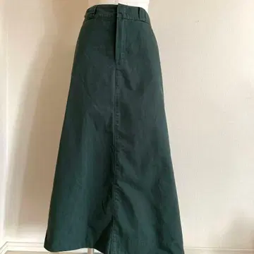 Dickies 카키색 롱 스커트