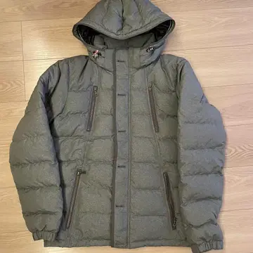 BEAMS HEART 그레이 다운 자켓 L 사이즈