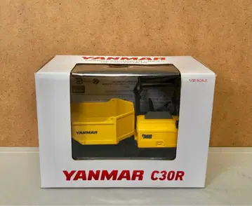 얀마 YANMAR C30R 1/32 스케일 미니카 미사용 새상품
