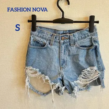 새상품급 FASHION NOVA [ S ] 데미지 숏팬츠