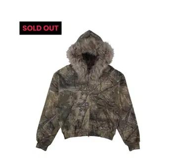 9/S PROJECT FUR ZIP HOODIE - REALTREE