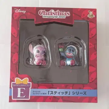 Disney Happy 복권 스티치 시리즈 크리스마스 오너먼트 2025