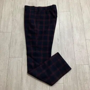 agnes b. homme 아그네스베 옴 가을/겨울 체크 트라우저 36