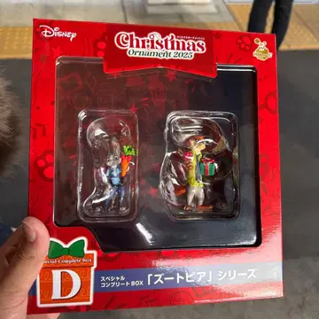 2025 디즈니 크리스마스 오너먼트 주토피아 시리즈 happy 복권