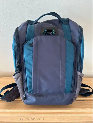 ZERONEWYORK 블루 럭색/백팩 제로 할리버튼