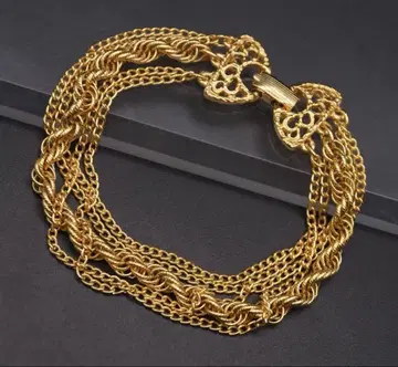 Goldette 골데트 팔찌 5연 고져스 골드 디자인