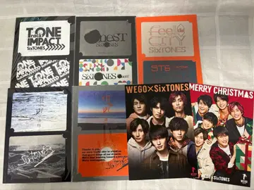 SixTONES 스티커 세트 묶음 판매