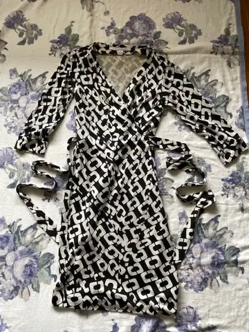 DIANE von FURSTENBERG 랩 드레스 사이즈 0