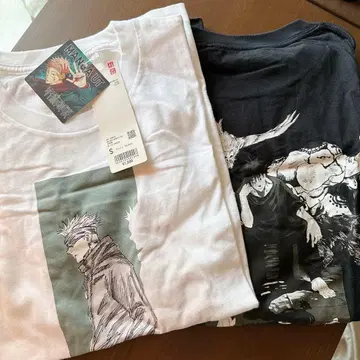 주술회전 유니클로 T셔츠