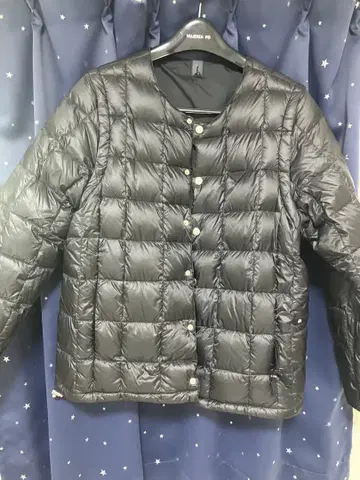 TAION 블랙 다운 자켓 미사용품