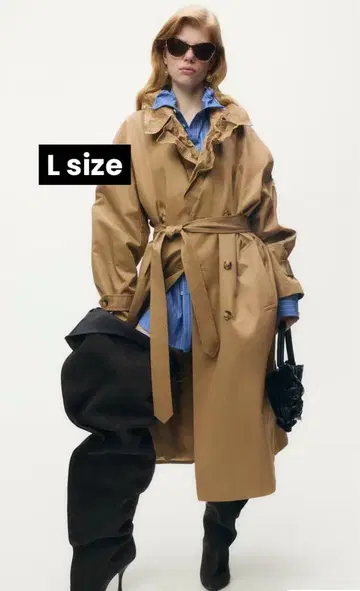 [ 레어 ] H&M GLENN MARTENS 글렌 마틴스 트렌치코트