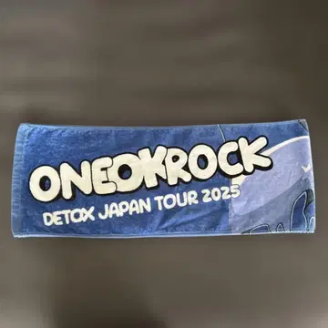 ONE OK ROCK DETOX JAPAN TOUR 2025 타월