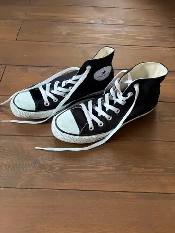 중고 컨버스 하이컷 스니커즈 블랙