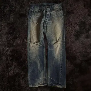 brrrsos blue studs flare denim