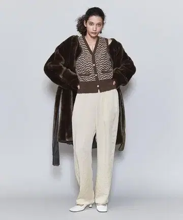 roku 새틴 팬츠 MD.GRAY(36)