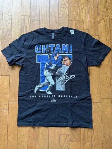 오타니 쇼헤이 티셔츠 블랙 L 사이즈