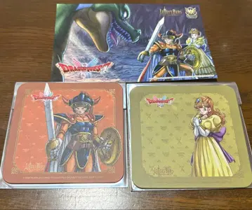 드래곤 퀘스트 1&2 코스터 2개와 엽서 세트 루이다의 술집