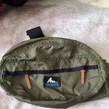 GREGORY 그레고리 힙색 파랑 택 구형 택 테일메이트 s