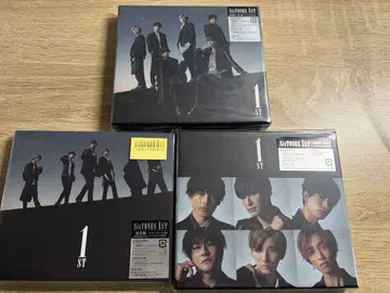 SixTONES 1ST ALBUM 초회 한정판 3 형태
