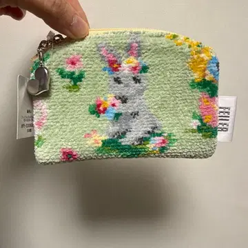 미사용 FILLER 페이러 파우치 해피 부활절, 페일 그린