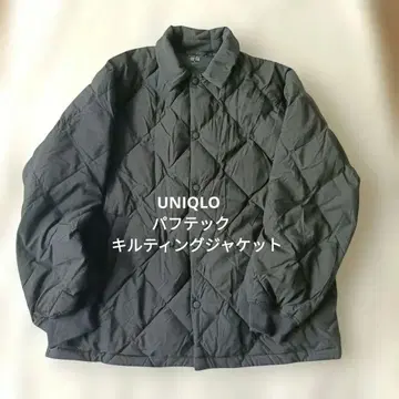 새상품급 유니클로 퍼프 테크 퀼팅 자켓 충전솜 다운